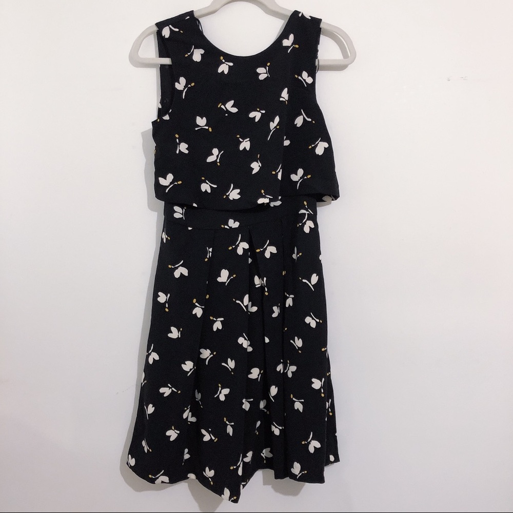 Zara Floral Sleeveless Dress